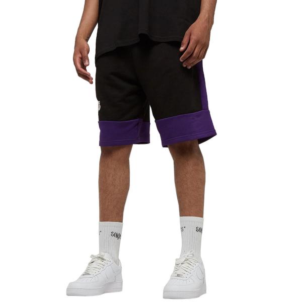 Spodnie sportowe męskie New Era Nba Colour Block Short Lakers