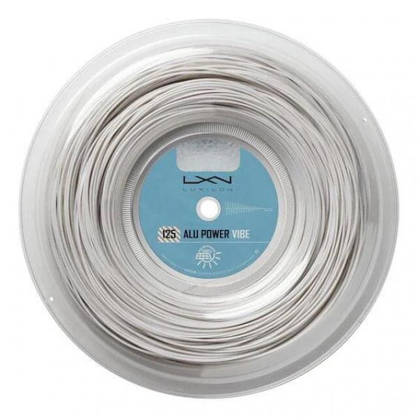 Naciąg do rakiety tenisowej Luxilon Alu Power Vibe szpula 200 m. 1,25mm