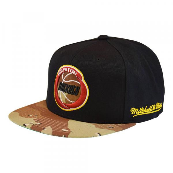 Czapka z daszkiem Mitchell & Ness NBA HWC Houston Rockets Choco -HROYYPPPBLCK