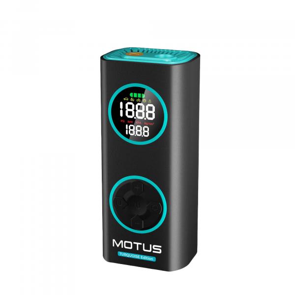 Pompka elektryczna Motus AirPump Pro Turquoise Edition 96W 7500 mAh Manometr