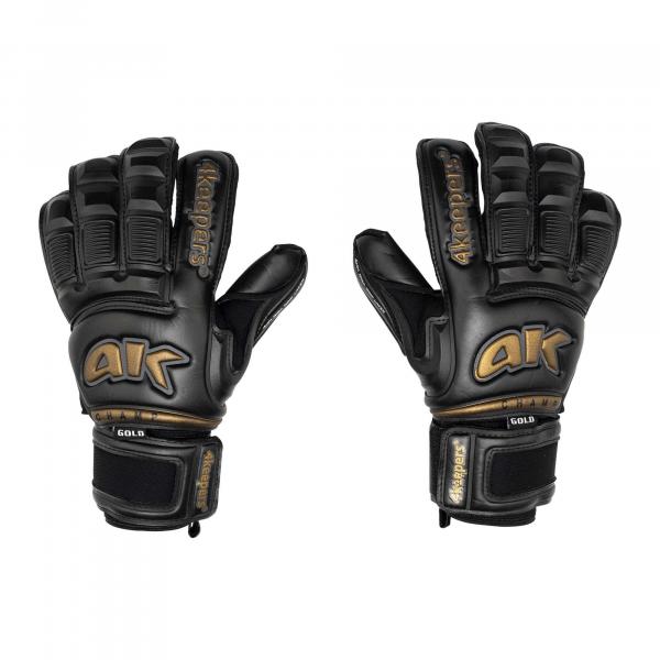 Rękawice bramkarskie 4Keepers Champ Gold Black VI