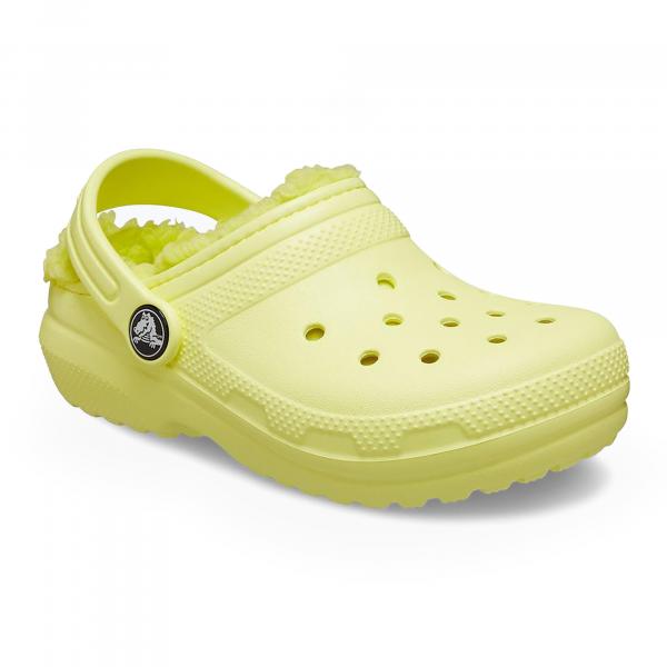 Klapki dziecięce Crocs Classic Lined