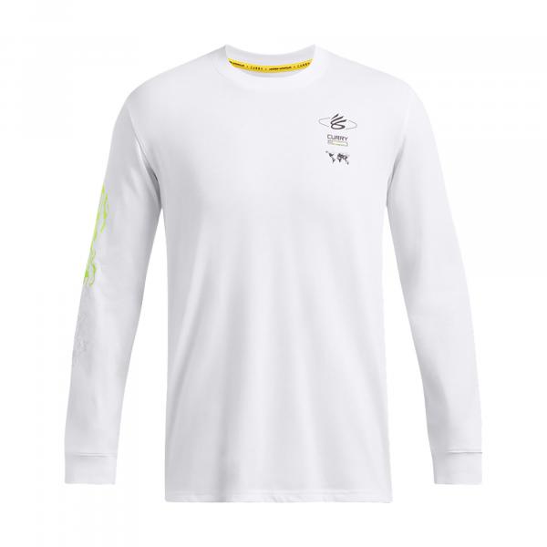 Longsleeve męski Under Armour Curry Verbiage Heavyweight