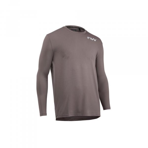 Koszulka rowerowa enduro mtb NORTHWAVE Xtrail Jersey LS beżowy
