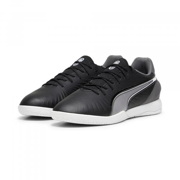 Buty piłkarskie KING MATCH IT PUMA Black White Cool Dark Gray