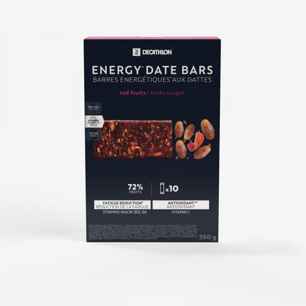 Baton energetyczny Aptonia daktyle i czerwone owoce 10x35 g