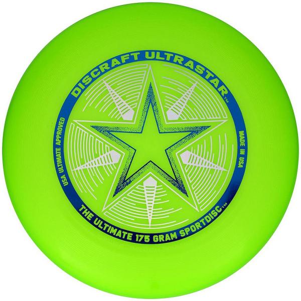 Frisbee Discraft UltraStar Green 175 gr DCUSSG Green 27,5 cm