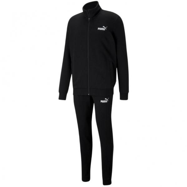Dres męski Puma Clean Sweat Suit czarny