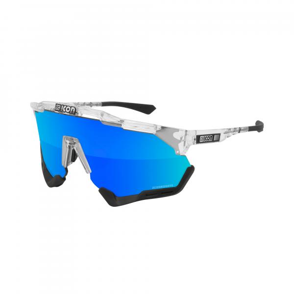 Okulary Scicon aeroshade xl scnpp verre multi-reflet bleues