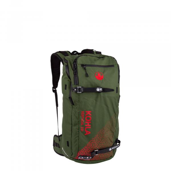 Plecak skiturowy Kohla Vertical 22L - bronze/green