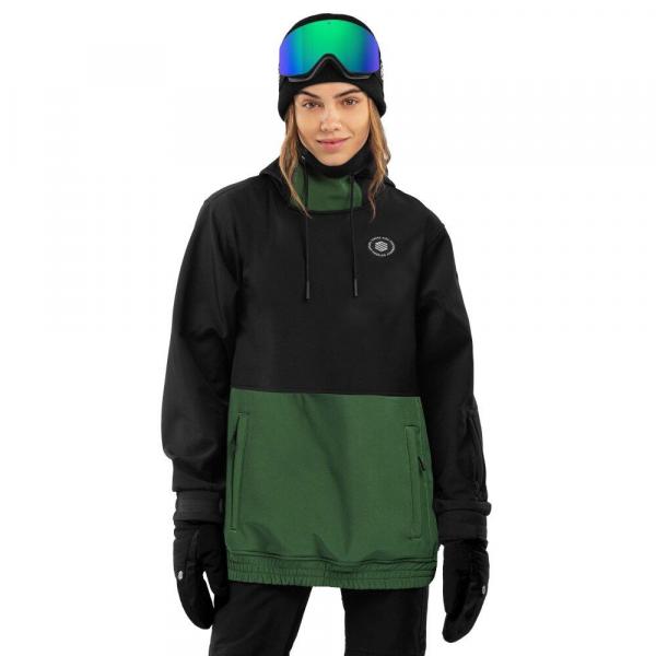 Kurtka snowboardowa damska W1-W Evergreen