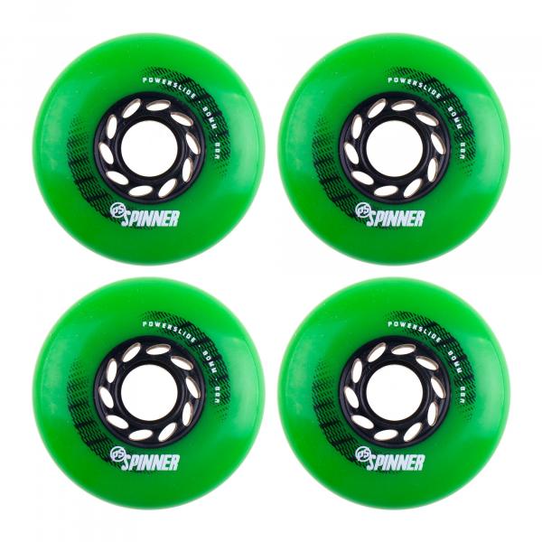 4 kółka do rolek Freeskate Powerslide Spinner 80mm/88a