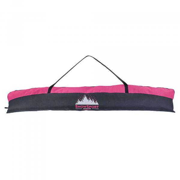 Pokrowiec na narty Snowsport Ski Bag Pink 6in1