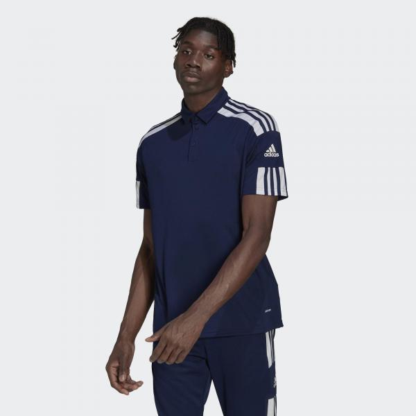 Koszulka polo do piłki nożnej męska Adidas Squadra 21 Polo z krótkim rękawem