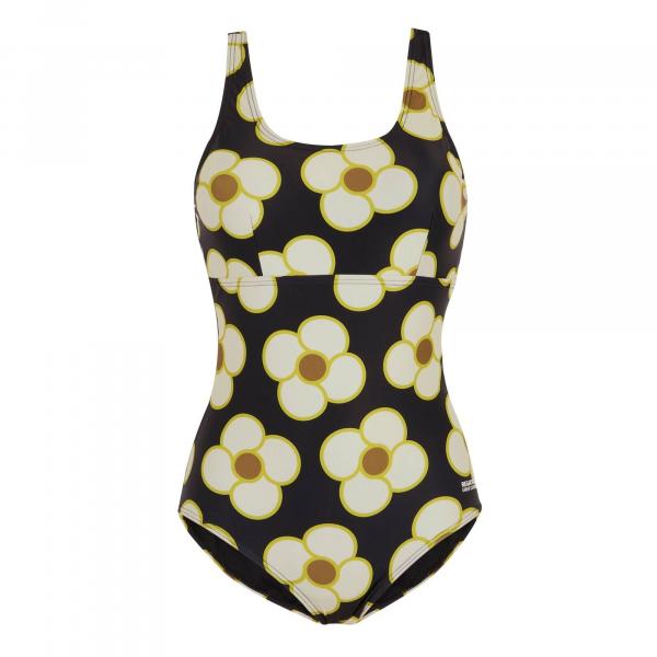Damski Jednoczęściowy Kostium Kąpielowy Orla Kiely Spinning Flower