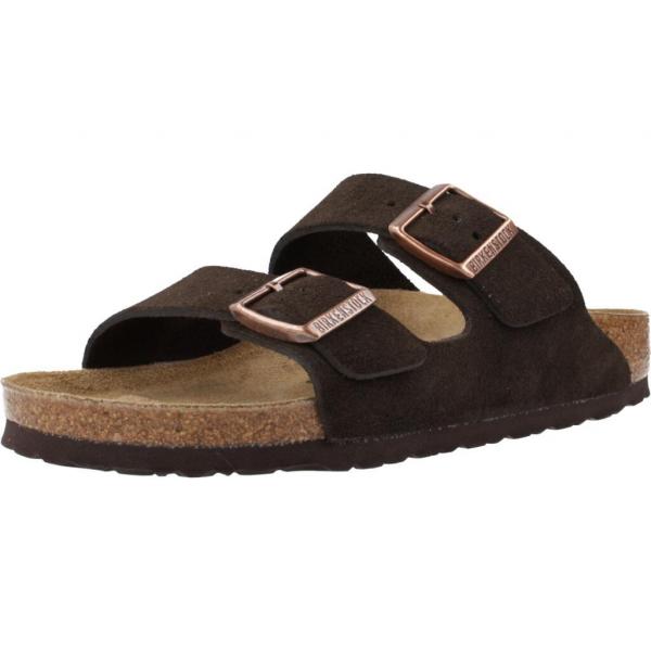Klapki damskie Birkenstock Arizona Leve Mocca