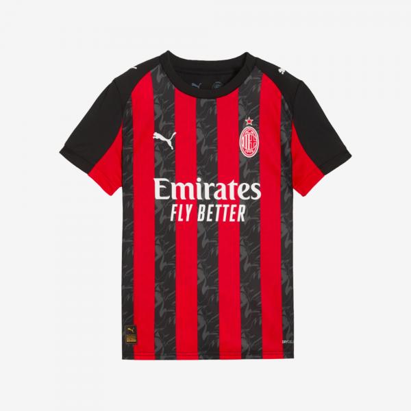 Koszulka piłkarska dla dzieci oficjalna Puma AC Milan 25/26 domowa