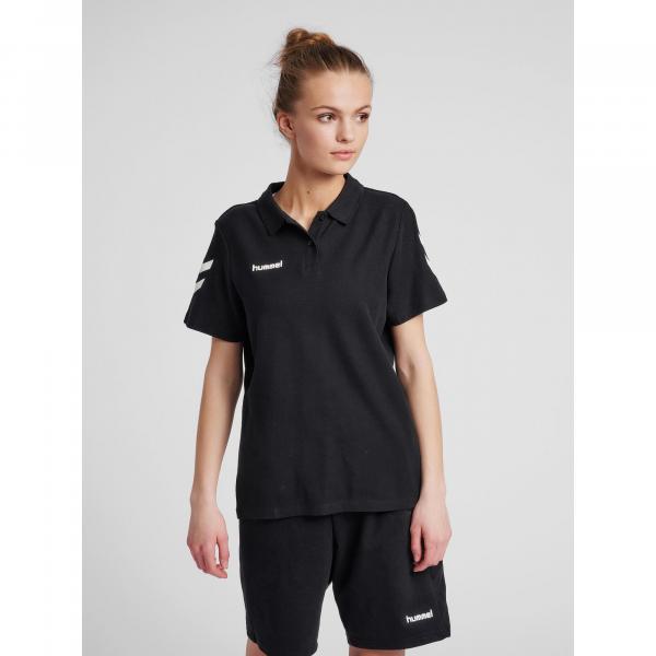 Koszulka tenisowa polo damska Hummel Go Cotton Polo Woman