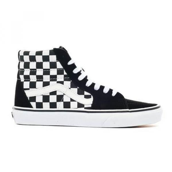 Buty do chodzenia damskie Vans SK8 HI Checkerboard