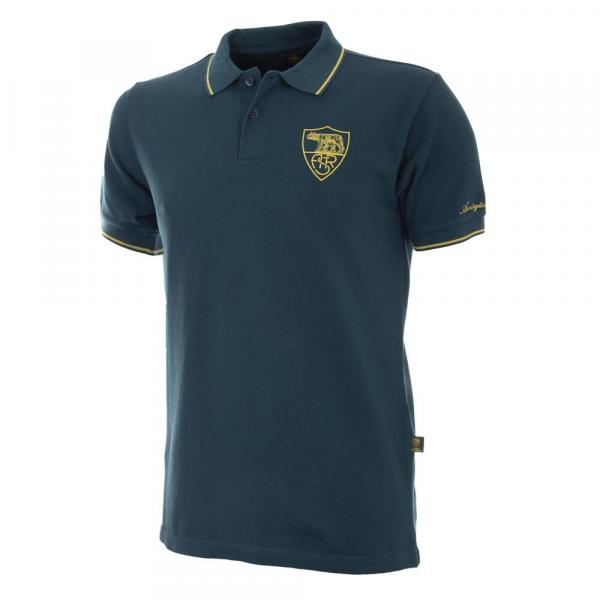 Koszulka polo AS Roma Heritage Zielona