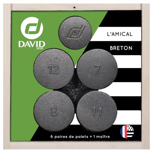 Zestaw 12 krążków + 1 główny krążek L'Amical Breton