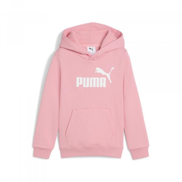 Dziecięca polarowa bluza z kapturem ESS z logo No. 1 PUMA Pinkscape Pink