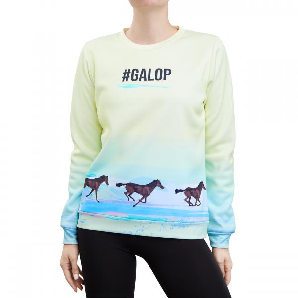 Bluza jeździecka damska GALOP WEAR konie w galopie #Galop