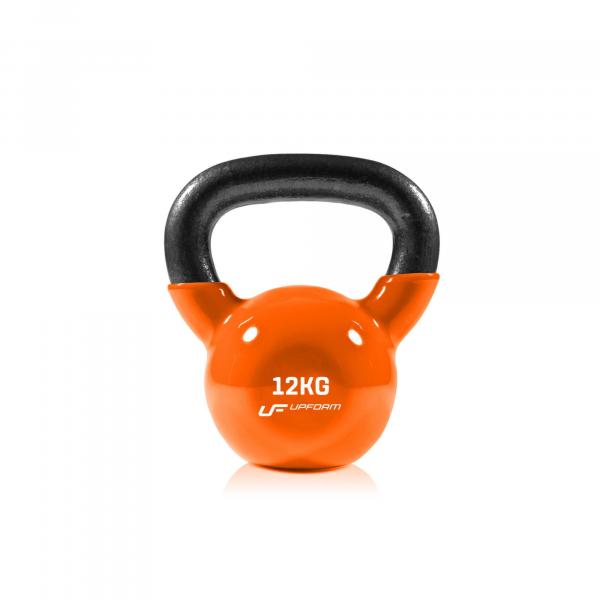 Hantla winylowa żeliwna Kettlebell 12 kg UpForm