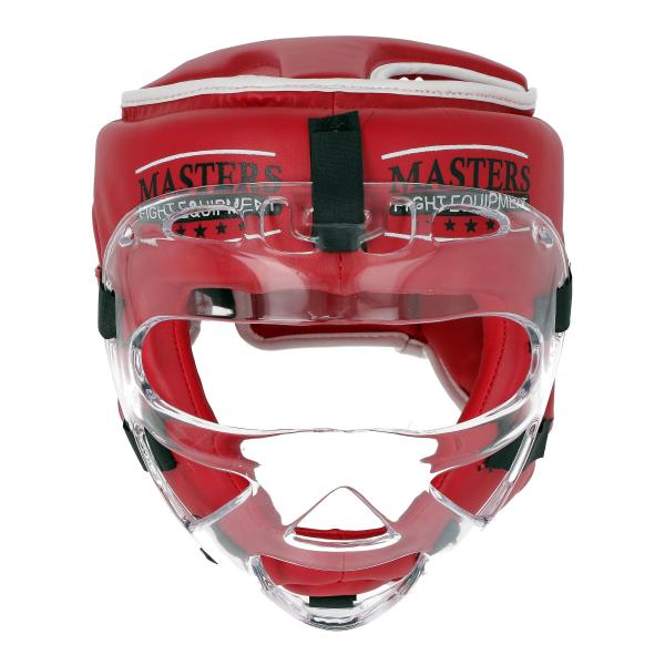 Kask bokserski z maską Masters Fight Equipment Ksspu-m (Wako Approved)