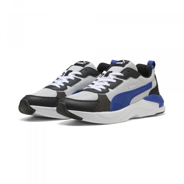 Sneakersy unisex X-Ray 3 PUMA Glacial Gray Vivid Blue Black