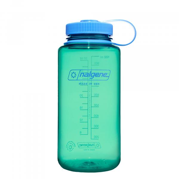 Butelka turystyczna Nalgene Sustain Wide Mouth 32 oz (1000 ml) - pastel green