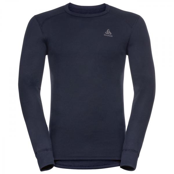 Koszulka tech. męska Odlo BL TOP crew neck l/s ACTIVE WARM ECO