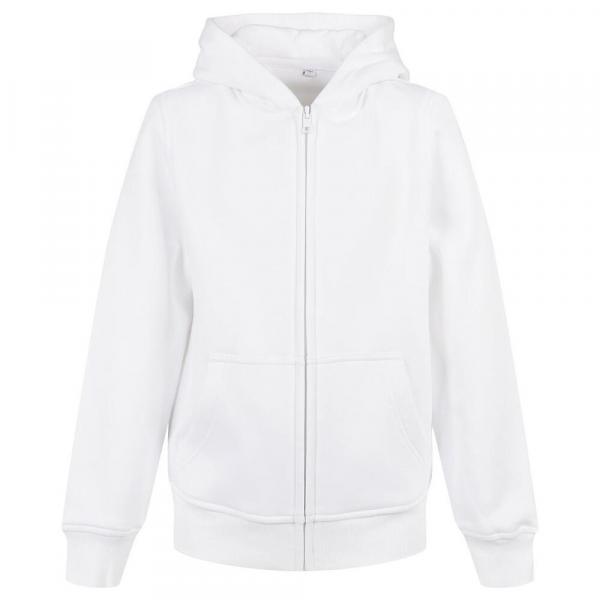 Bluza Dziecięca Basic Organic Z Pełnym Zamkiem Błyskawicznym