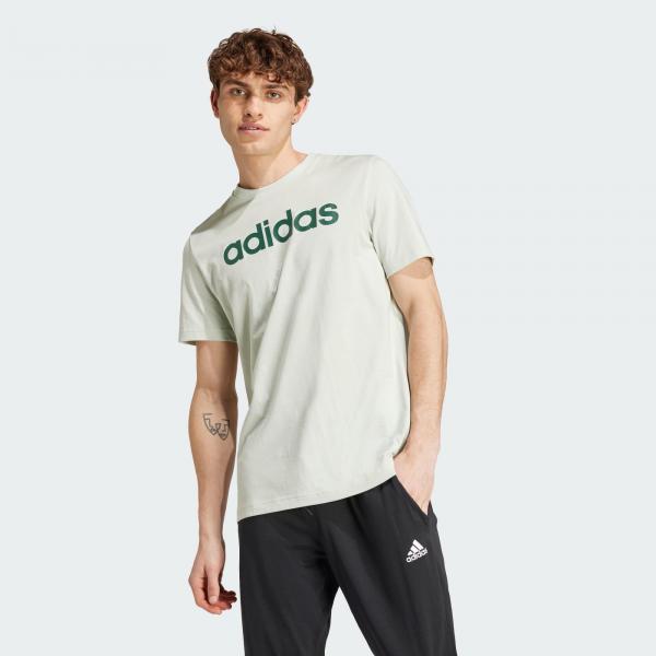 Essentials Single Jersey Linear Embroidered Logo Tee