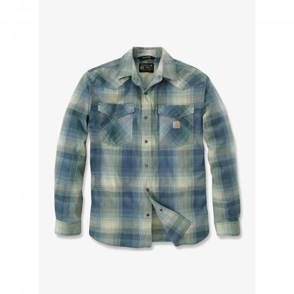 Koszula męska Carhartt Snap-Front Plaid Shirt