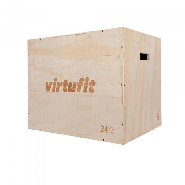 Drewniany Plyo Box 3-w-1 - Duży - 50 x 60 x 75 cm