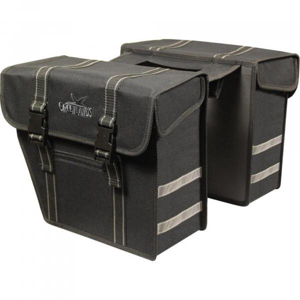Podwójna Torba Rowerowa Black Line Double 40 Litrów 36 X 32 X 18 Cm (2X)