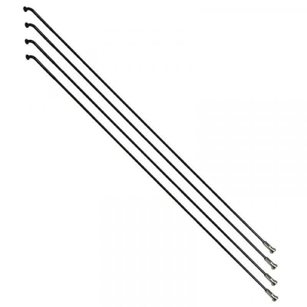 Zestaw 4 wzmocnionych szprych ze stali nierdzewnej z nyplami P2R Sapim 268 mm