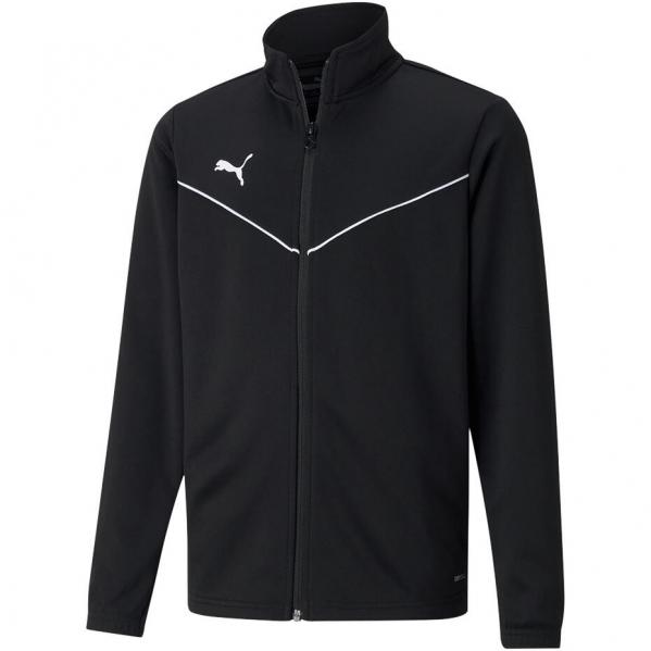 Bluza dla dzieci Puma teamRISE Training Poly Jacket Jr czarna