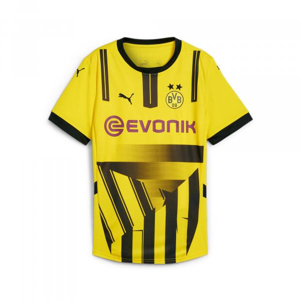 Damska koszulka pucharowa Borussia Dortmund 24/25 PUMA Faster Yellow Black