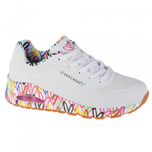 Tenisówki Skechers Model Uno - Loving Love Kolor Biały