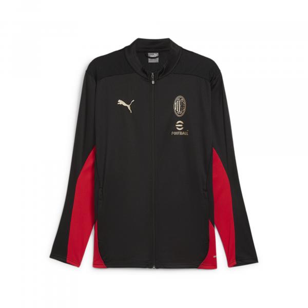 Męska kurtka treningowa AC Milan PUMA Black For All Time Red