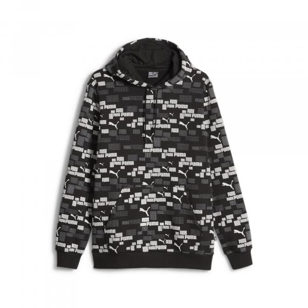 Bluza z kapturem Puma Ess Logo Lab Aop Hoodie Fl, Mężczyźni