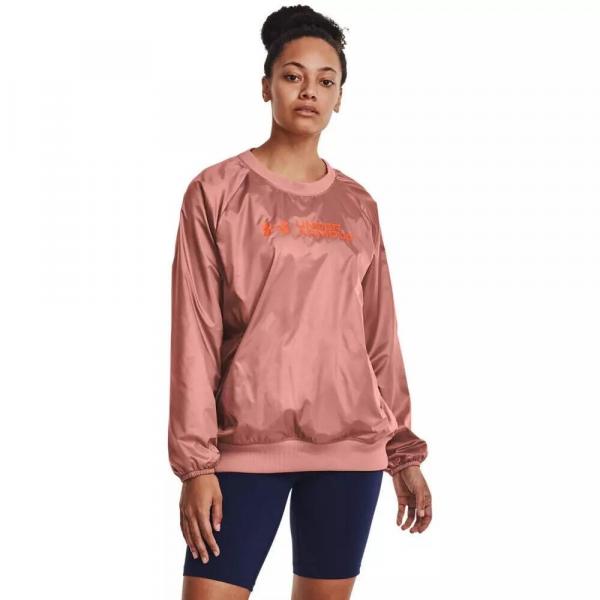 Bluza damska Under Armour Recover Woven Shine Crew