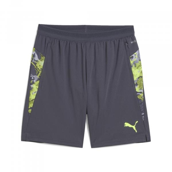 Męskie szorty piłkarskie IndividualCUP PUMA Galactic Gray