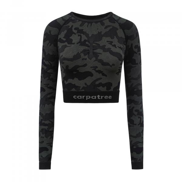 Top treningowy damski Carpatree Camo Seamless