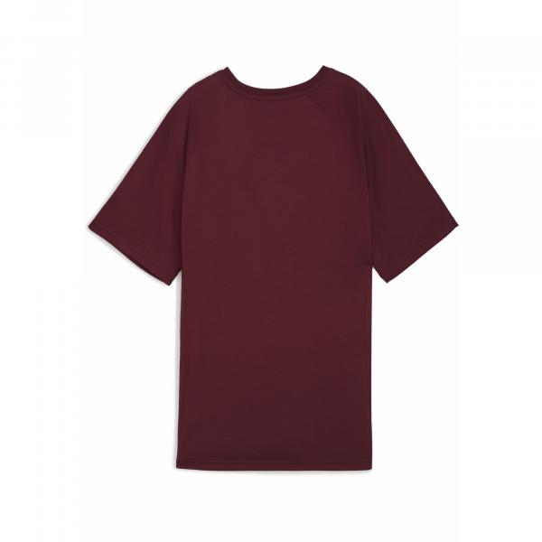 Damska koszulka Evostripe o luźnym kroju z grafiką PUMA Ruby Shimmer Red