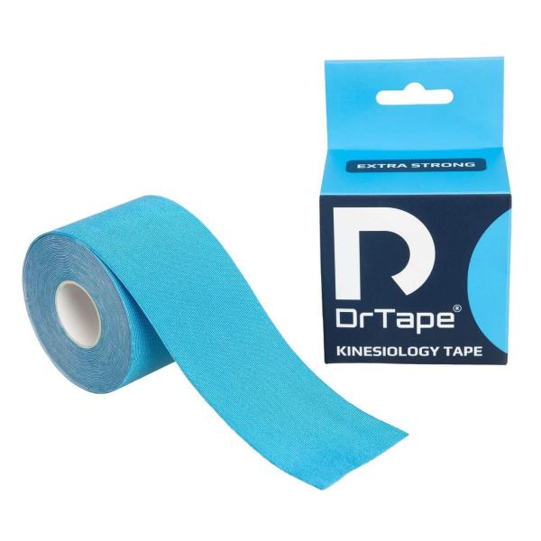 Taśma kinezjologiczna do tejpingu wodoodporna mocna 5 cm x 5 m DrTape