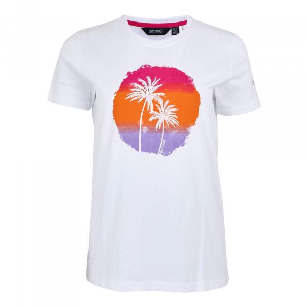 T-shirt Damski Z Palmą