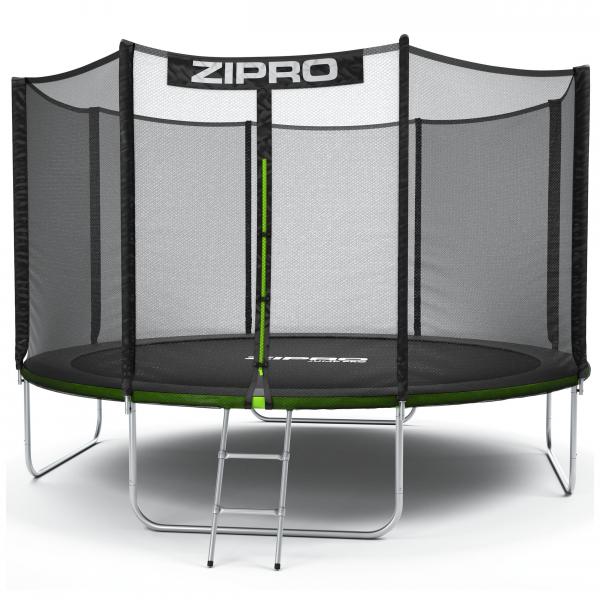 Trampolina ogrodowa Zipro Jump Pro z siatką zewnętrzną 12FT 374cm